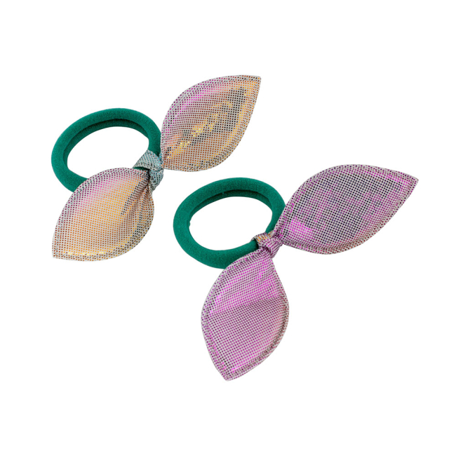 Бижутерия и аксессуары - Резинки для волос Lukky золотисто-зеленые 2 штуки (T18555/4)#2