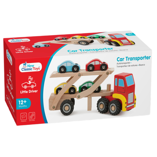 Транспорт і спецтехніка - Ігровий набір New Classic Toys Автомобільний транспортер (11960)#3