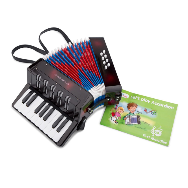 Музичні інструменти - Музичний інструмент New Classic Toys Акордеон чорний (10057)#2