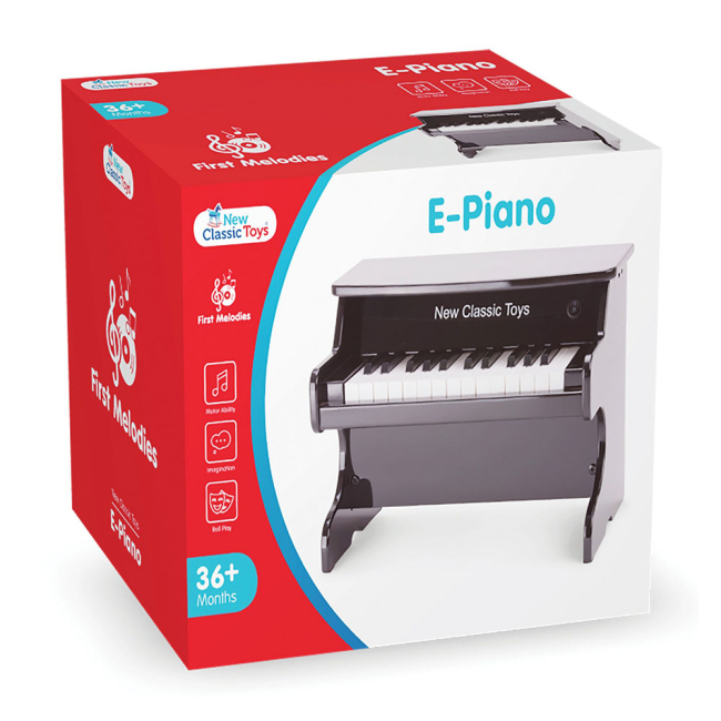 Музичні інструменти - Музичний інструмент New Classic Toys Електронне піаніно чорне (10161)#5