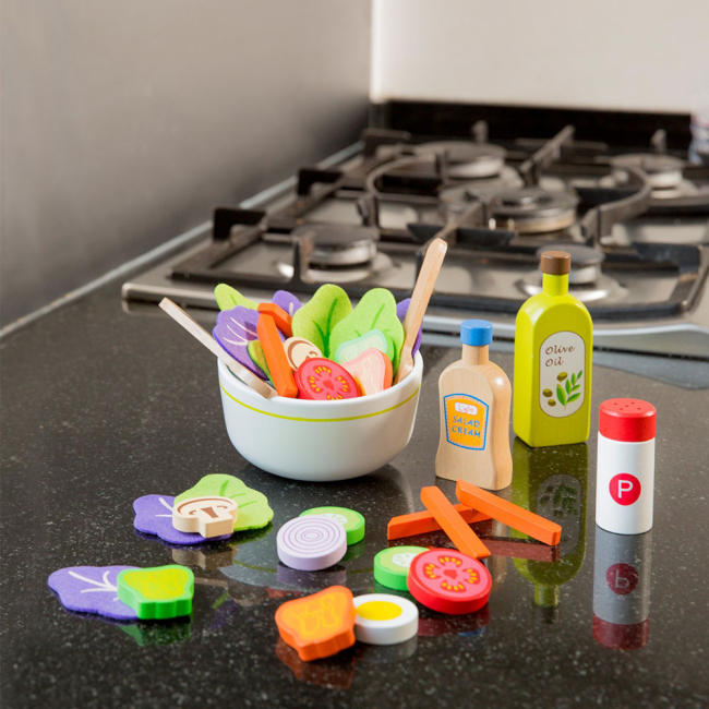 Детские кухни и бытовая техника - Игровой набор New Classic Toys Салат (10592)#5