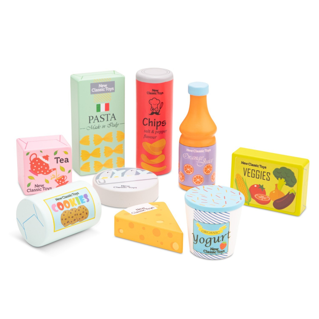Детские кухни и бытовая техника - Игровой набор New Classic Toys Еда (10595)#2