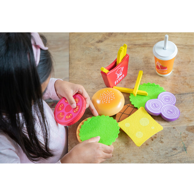 Детские кухни и бытовая техника - Игровой набор New Classic Toys Пища быстрого приготовления (10594)#6
