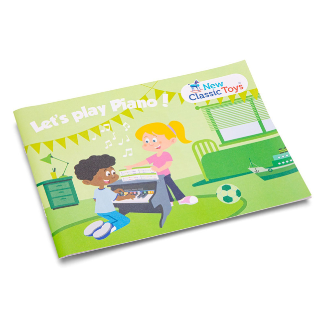 Музичні інструменти - Музичний інструмент New Classic Toys Піаніно​ 18 клавіш біле (10156)#2