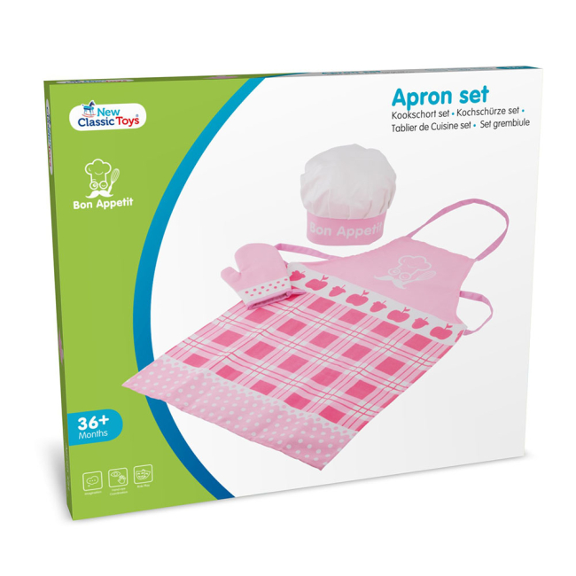 Костюмы и маски - Фартук New Classic Toys розовый (10682)#2