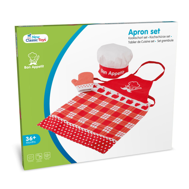Костюмы и маски - Фартук New Classic Toys красный (10680)#2