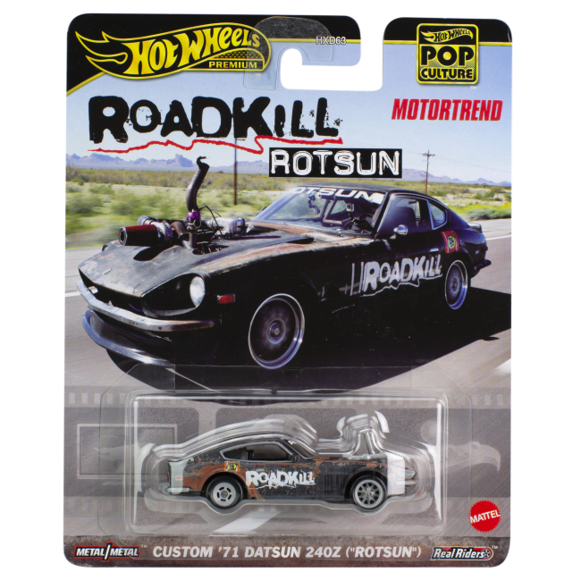 Автомоделі - Автомодель ​Hot Wheels Pop culture 71 Datsun 240Z Rotsun (HXD63/HKC37)#3
