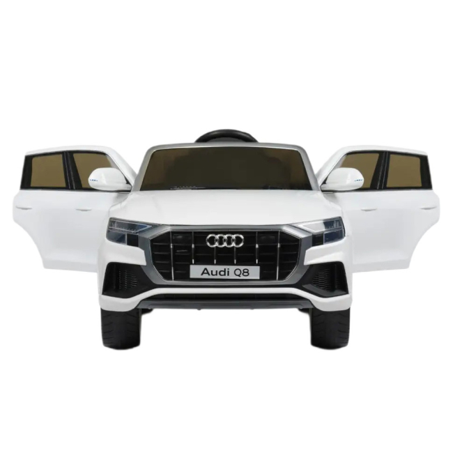 Електромобілі - Електромобіль Bambi Racer Audi білий (JJ2066EBLR-1)#3