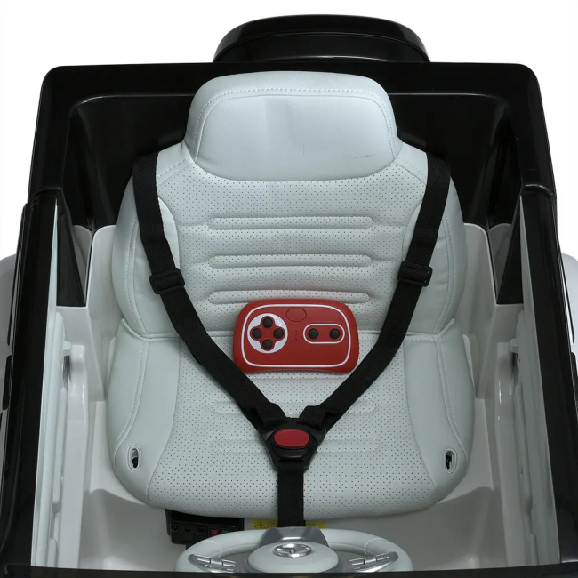 Електромобілі - Електромобіль Bambi Racer Mercedes чорно-білий (JJ2088EBLR-1-2(4WD)#5