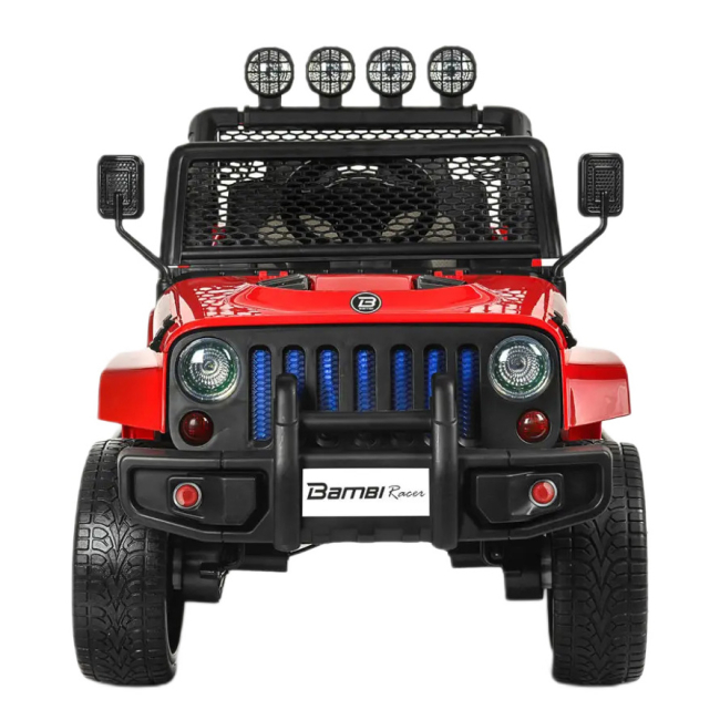 Електромобілі - Електромобіль Bambi Racer Джип червоний (M 3237EBLR-3)#2