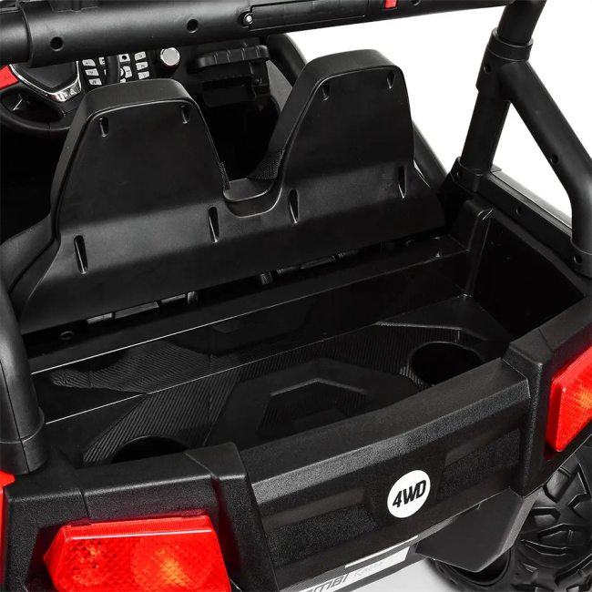 Електромобілі - Електромобіль Bambi Racer Джип червоний (M 3454(2)EBLR-3)#6