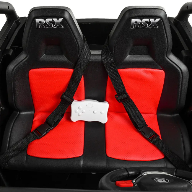 Електромобілі - Електромобіль Bambi Racer Джип червоний (M 3454(2)EBLR-3)#8