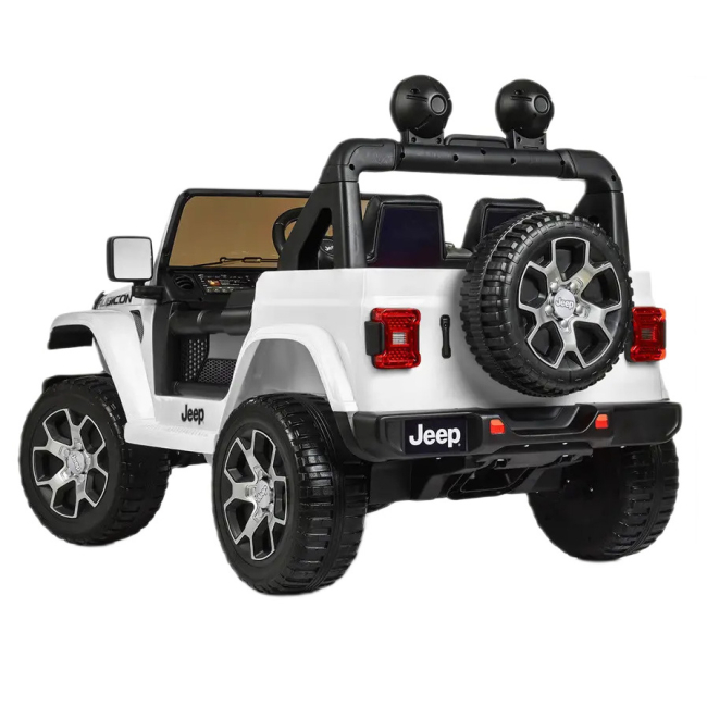 Електромобілі - Електромобіль Bambi Racer Jeep білий (M 4176EBLR-1)#5