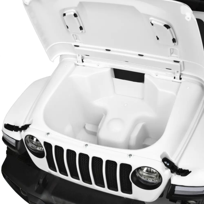 Електромобілі - Електромобіль Bambi Racer Jeep білий (M 4176EBLR-1)#6