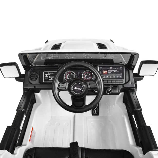 Електромобілі - Електромобіль Bambi Racer Jeep білий (M 4176EBLR-1)#7