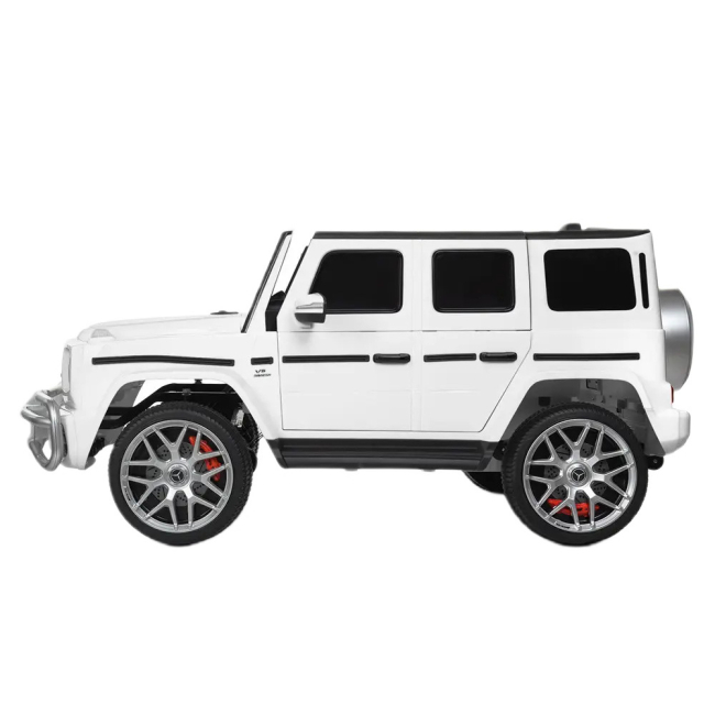 Електромобілі - Електромобіль Bambi Racer Mercedes Джип білий (M 4259EBLR-1)#2