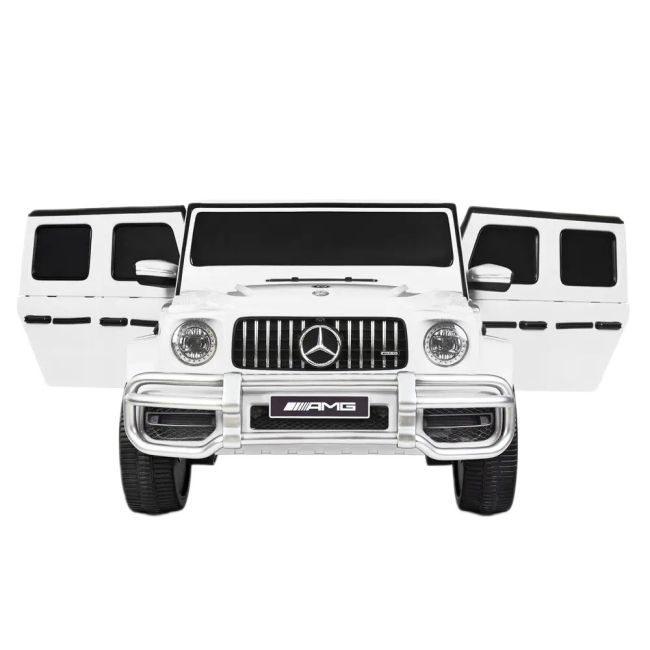Електромобілі - Електромобіль Bambi Racer Mercedes Джип білий (M 4259EBLR-1)#3