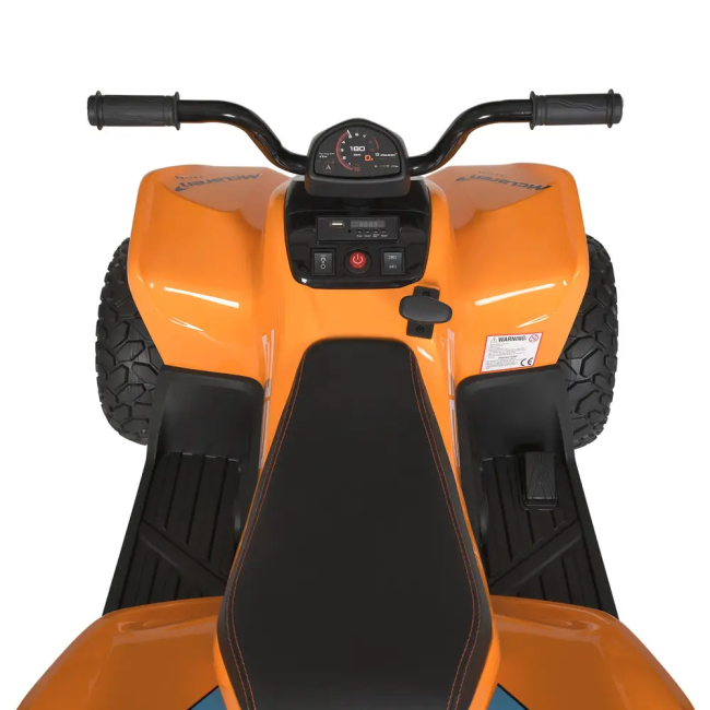 Електромобілі - Квадроцикл Bambi Racer помаранчевий (M 5031EBLR-7)#5