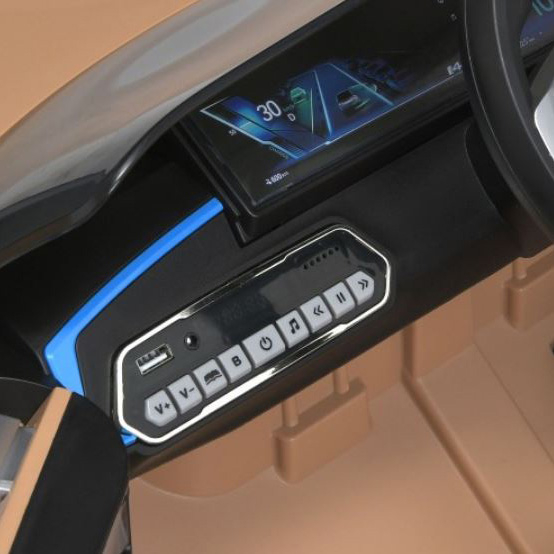 Електромобілі - Електромобіль Bambi Racer BMW бежевий (JE1009EBLR-13(4WD)#7