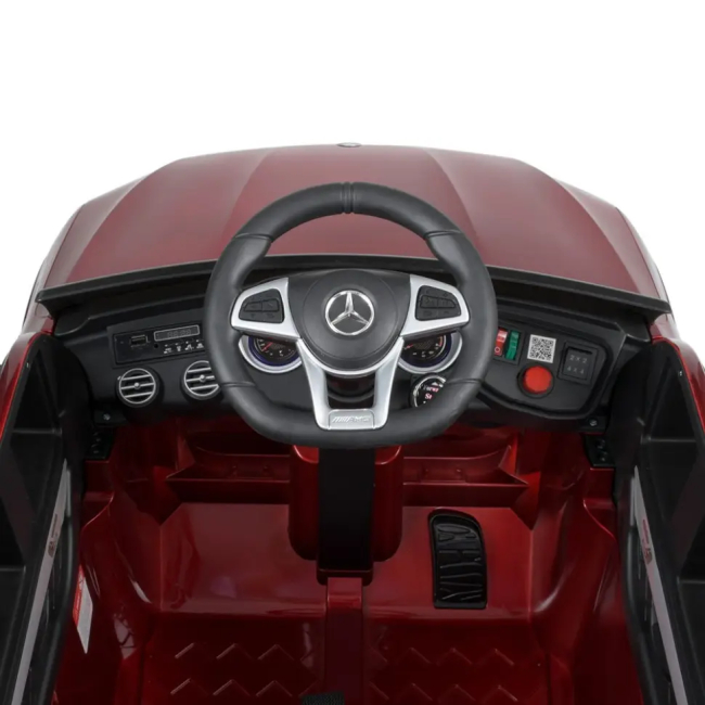 Електромобілі - Eлектромобіль Bambi Racer Mercedes червоний (M 4140EBLRS-3)#5