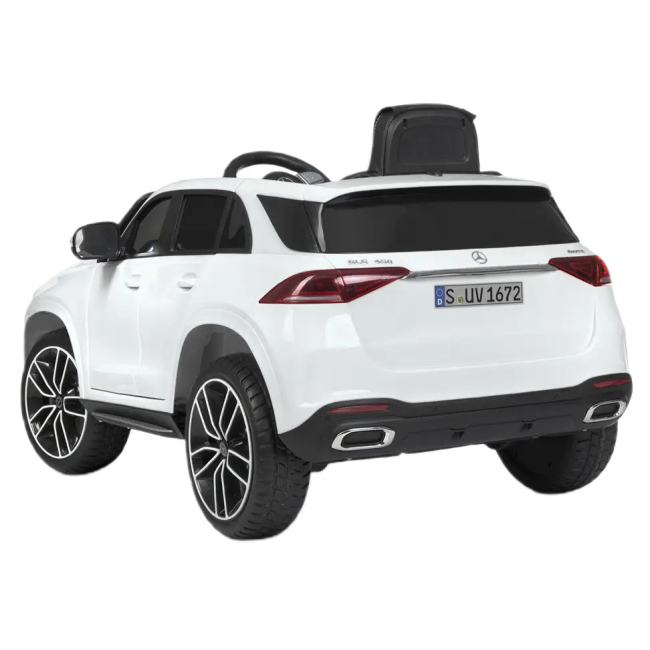 Електромобілі - Eлектромобіль Bambi Racer Mercedes білий (M 4563EBLR-1)#3