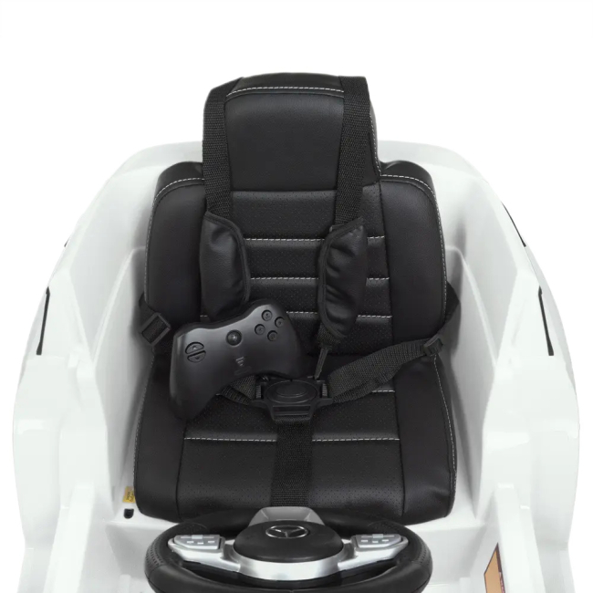 Електромобілі - Eлектромобіль Bambi Racer Mercedes білий (M 4563EBLR-1)#7