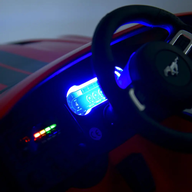 Електромобілі - Eлектромобіль Bambi Racer Ford Mustang сірий (M 4789EBLRS-11)#5