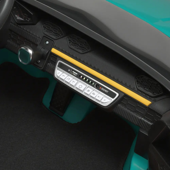 Електромобілі - Eлектромобіль Bambi Racer Lamborghini бірюзовий (M 5020EBLR-5(24V)#7