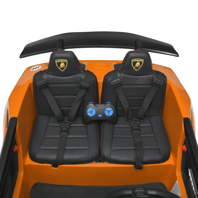 Електромобілі - Eлектромобіль Bambi Racer Lamborghini помаранчевий (M 5020EBLR-7(24V)#5