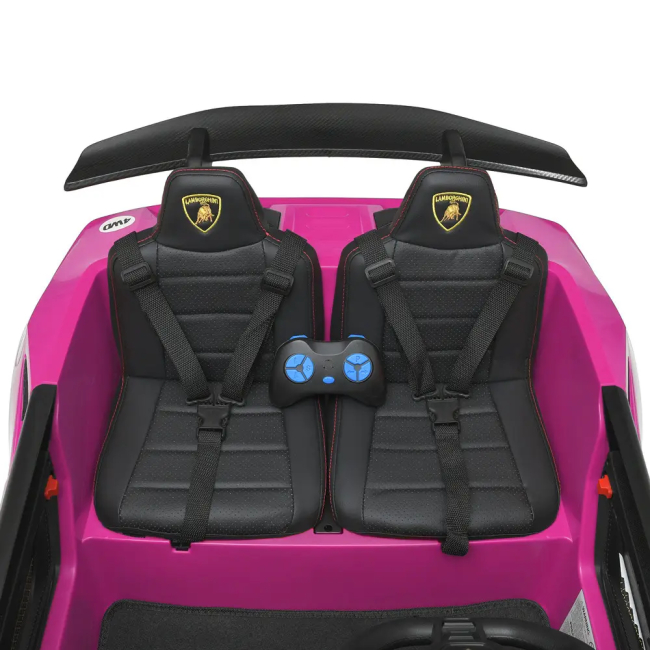 Електромобілі - Eлектромобіль Bambi Racer Lamborghini рожевий (M 5020EBLR-8(24V)#6