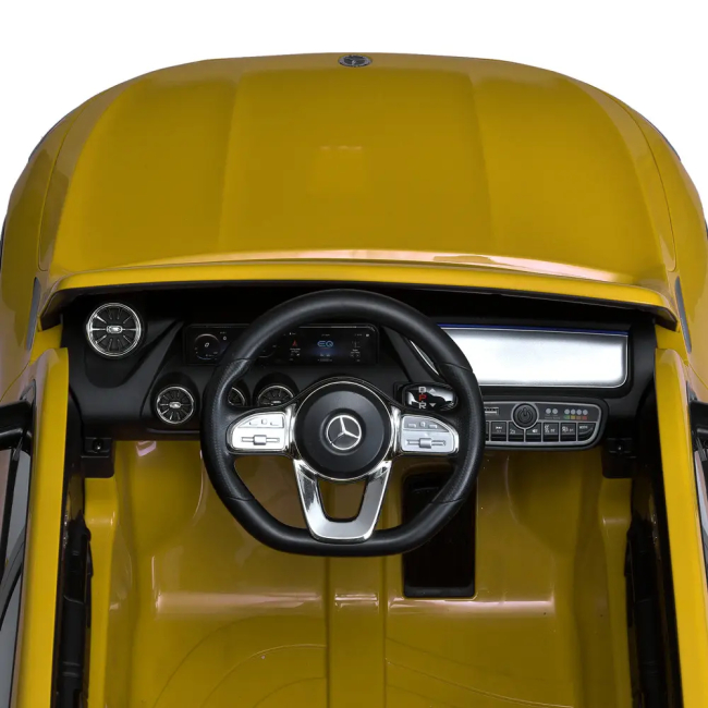 Електромобілі - Eлектромобіль Bambi Racer Mercedes жовтий (M 5027EBLR-6)#5