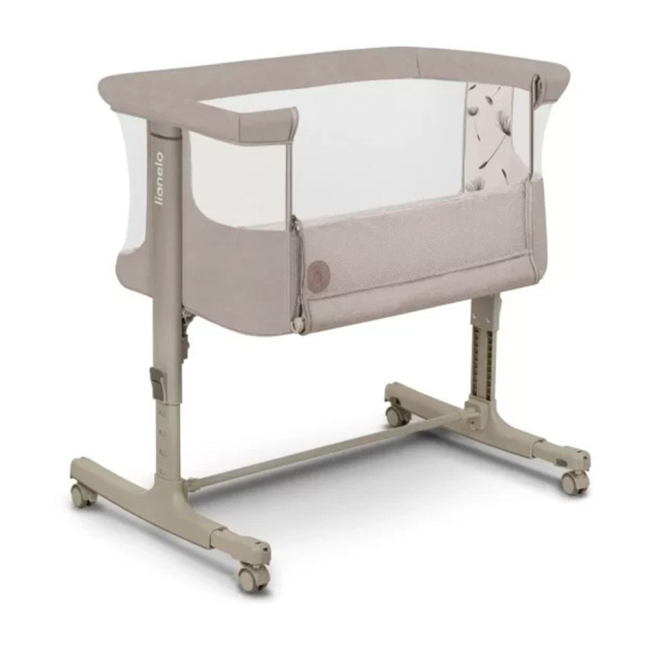 Манежи - Приставная кроватка Lionelo Aurora Beige Sand (5903771705776)#2