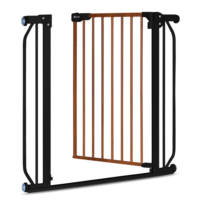 Манежи - Защитный барьер Lionelo Truus Slim black carbon natural (5903771705929)#3