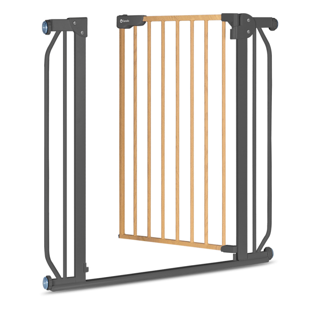 Манежи - Защитный барьер Lionelo Truus Slim grey graphite (5903771705912)#3