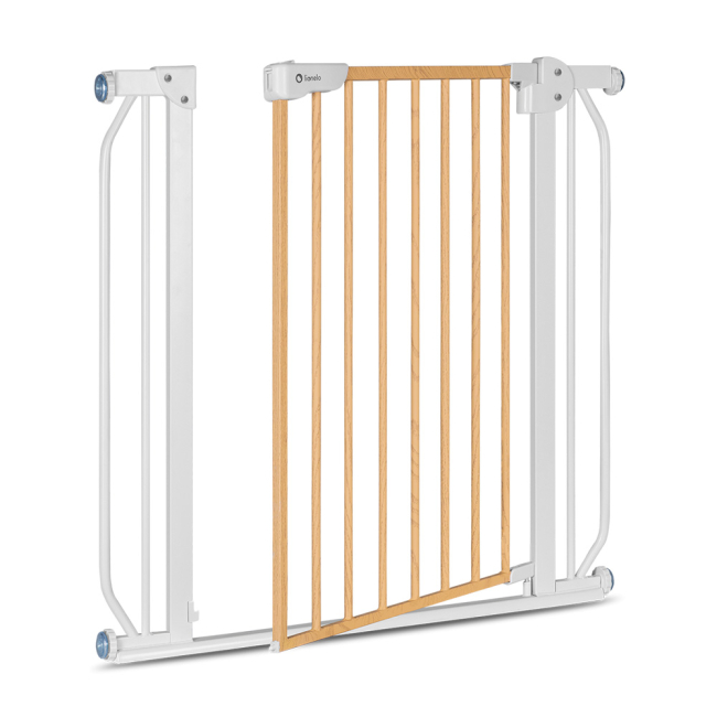 Манежи - Защитный барьер Lionelo Truus Slim white natural (5903771705905)#4