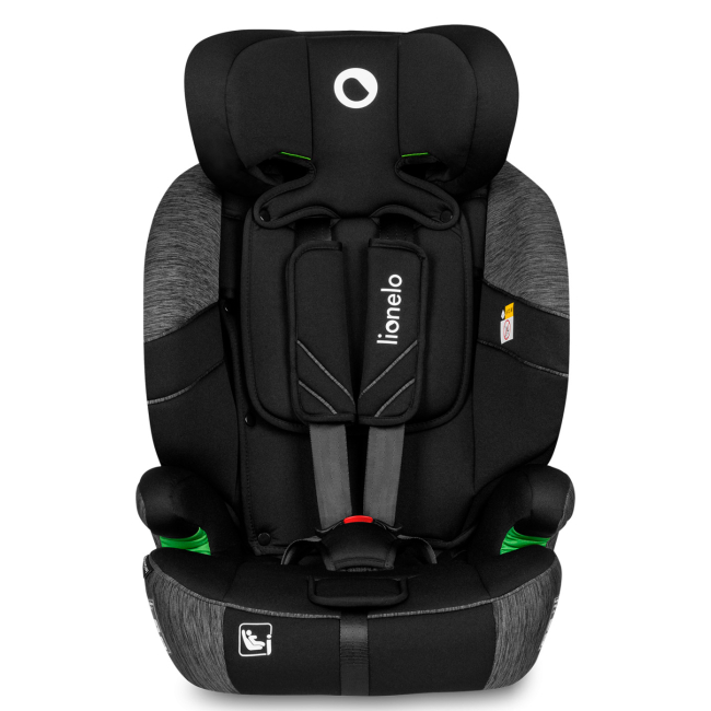 Автокрісла й аксесуари - Автокрісло Lionelo Levi One i-Size black grey (LO-LEVI ONE I-SIZE BLACK GREY)#4