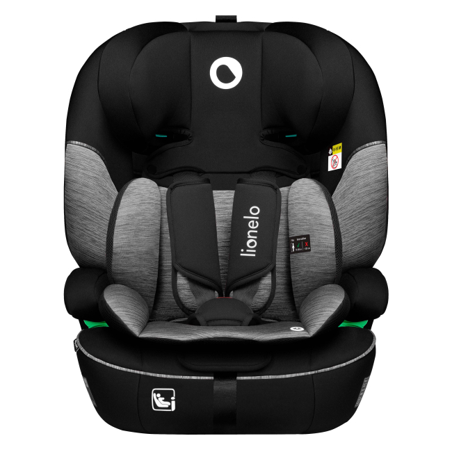 Автокрісла й аксесуари - Автокрісло Lionelo Levi i-Size black grey (LO-LEVI I-SIZE BLACK GREY)#2