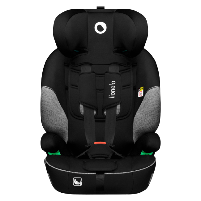 Автокрісла й аксесуари - Автокрісло Lionelo Levi i-Size black grey (LO-LEVI I-SIZE BLACK GREY)#3
