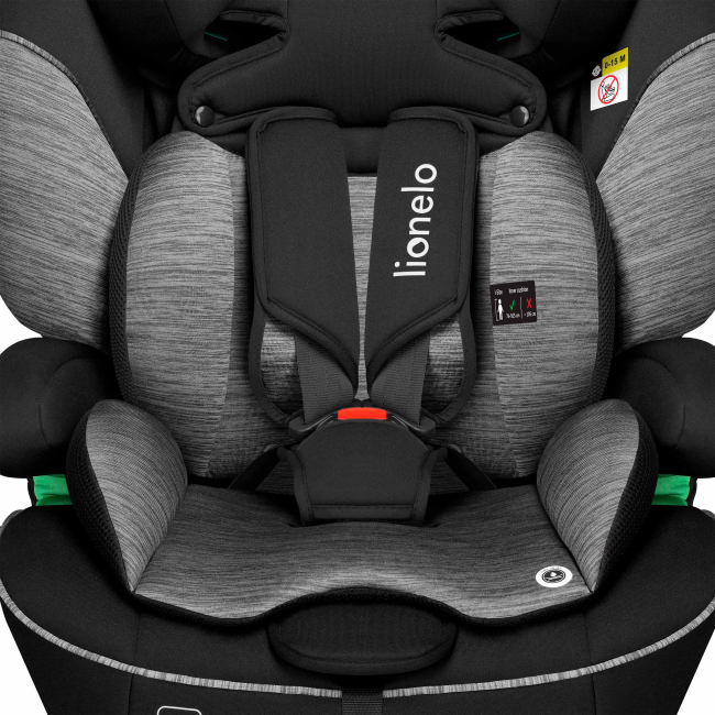 Автокрісла й аксесуари - Автокрісло Lionelo Levi i-Size black grey (LO-LEVI I-SIZE BLACK GREY)#7
