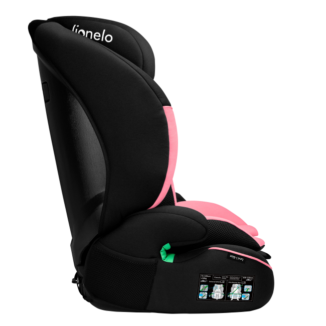 Автокрісла й аксесуари - Автокрісло Lionelo Levi i-Size pink baby (LO-LEVI I-SIZE PINK BABY)#6