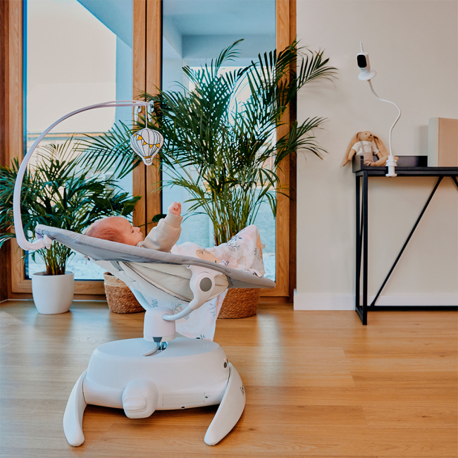 Товари для догляду - Тримач для відеоняні Lionelo Flexigrip white (5903771706889)#8