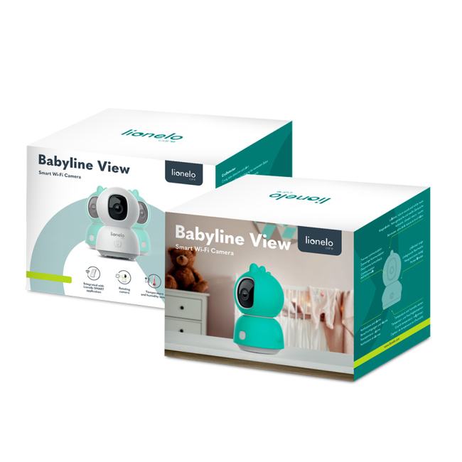 Товары по уходу - Видеоняня Lionelo Babyline View white (5903771706803)#4