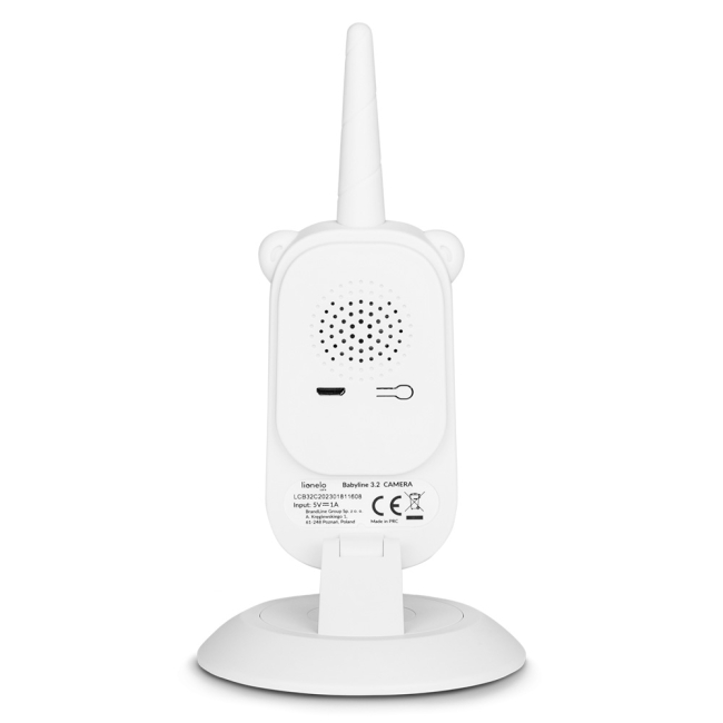 Товары по уходу - Камера для видеоняни Lionelo Babyline 3.2 Camera white (5903771705660)#4