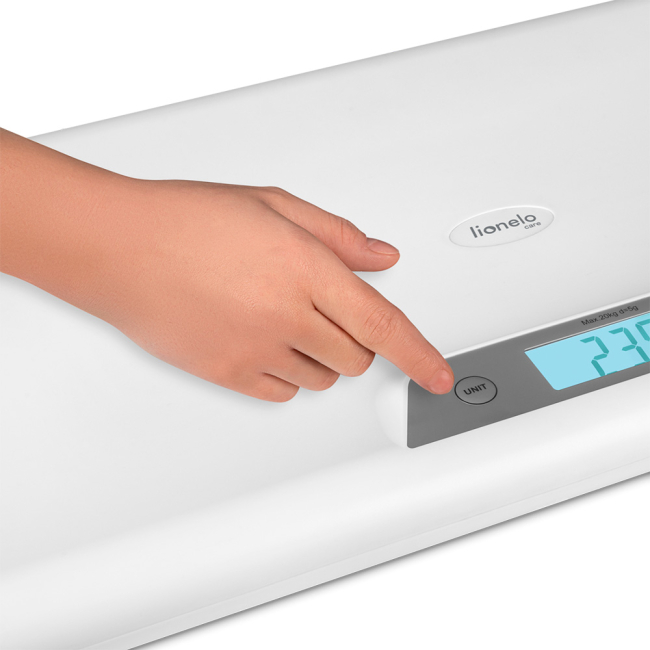Товары по уходу - Весы для младенцев Lionelo Baby Balance White (5903771707015)#5