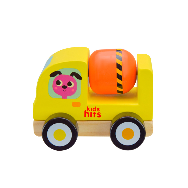 Развивающие игрушки - Деревянная игрушка Kids hits Wooden Building Set Cement Mixer (KH20/017)#2
