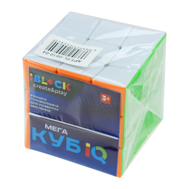 Головоломки - ​Головоломка IBLOCK Куб IQ Магічний кубик увігнутий (PL-0610-04)#2