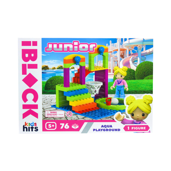Конструктори з унікальними деталями - Конструктор IBLOCK Junior Kids hits в асортименті (KH08/011)#4