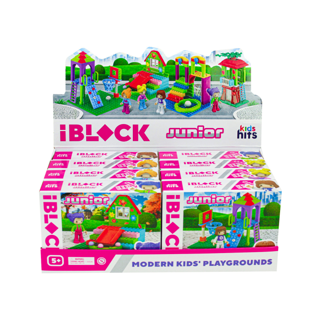 Конструктори з унікальними деталями - Конструктор IBLOCK Junior Kids hits в асортименті (KH08/011)#6