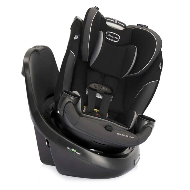 Автокрісла й аксесуари - Автокрісло Evenflo Revolve 360 Slim Canton Black (032884203567)#2
