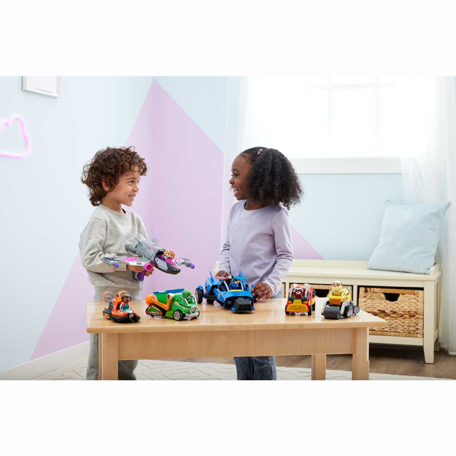 Транспорт и спецтехника - Игровой набор Paw Patrol Спасательный автомобиль-трансформер с Маршалом (SM17776/6481)#8